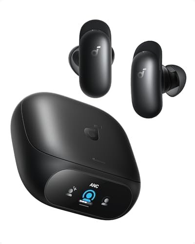 Soundcore Liberty 5 Pro by Anker Noise Cancelling Wireless Earbuds | Anker Thus™ AI Chip delivers Guinness World Records-certified call quality for crystal-clear calls in noisy environments